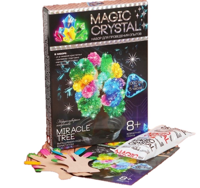 

Набор для исследований Chemistry Kids Мagic Crystal №1