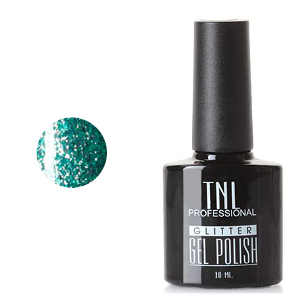 

Гель-лак TNL Glitter №05, Мятный