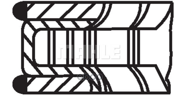 фото Кольца двс mahle/knecht 011rs101000n0