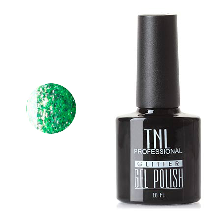 

Гель-лак TNL Glitter №12, Салатовый