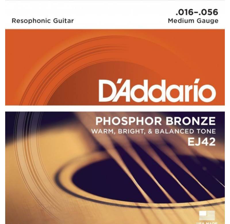 

Струны для акустической гитары D'ADDARIO EJ42