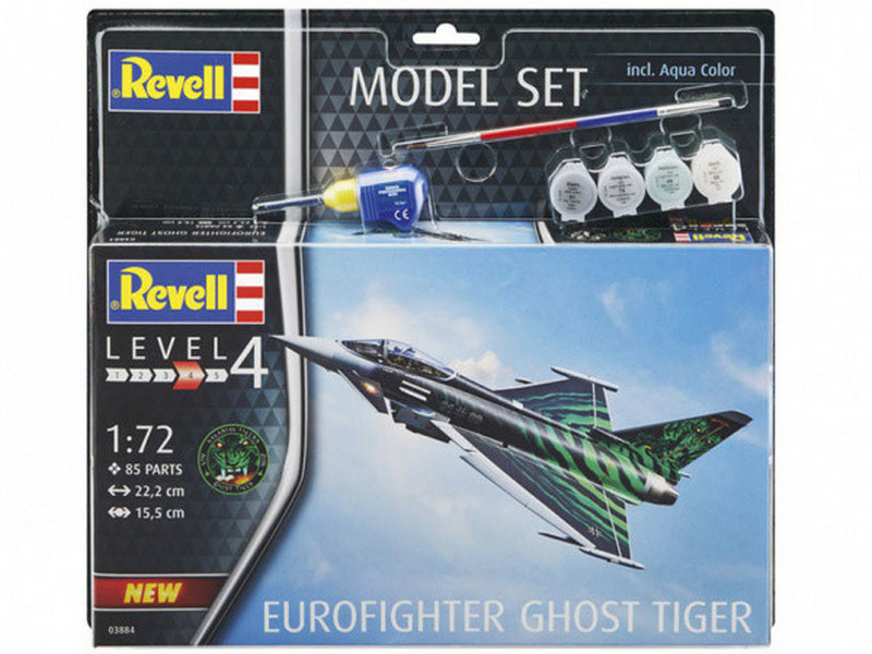 

Модель для сборки Revell Многоцелевой истребитель 4-го поколения Eurofighter Ghost Tiger