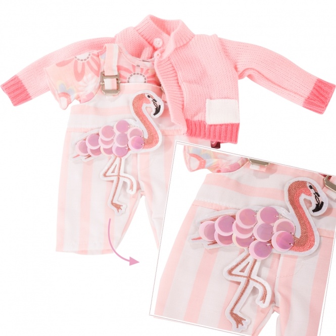 фото Набор одежды для кукол gotz фламинго, 30-33 см