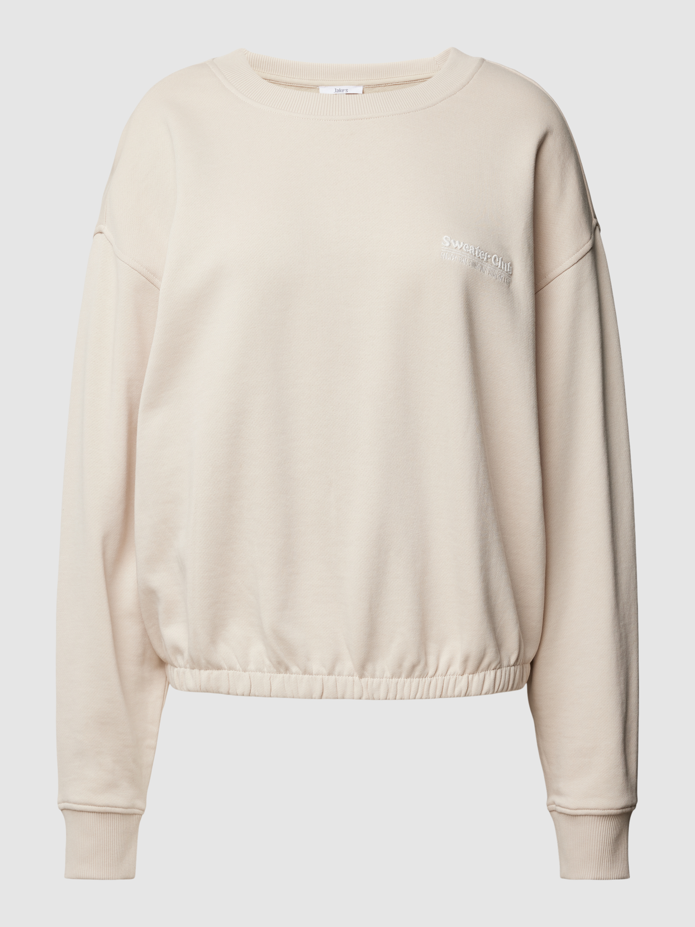

Свитшот женский Jake*s Casual 1833110 бежевый L (доставка из-за рубежа), 1833110