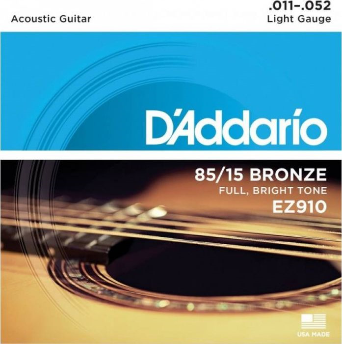 

Струны для акустической гитары D'ADDARIO EZ910