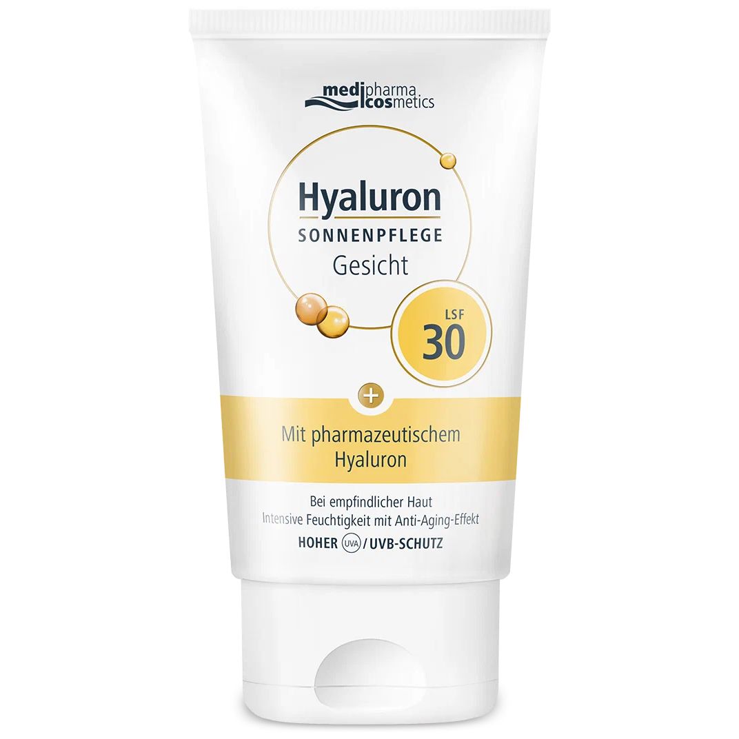Солнцезащитный крем для лица Medipharma cosmetics Hyaluron, SPF 30, 50 мл medipharma cosmetics легкий крем для лица 50 мл