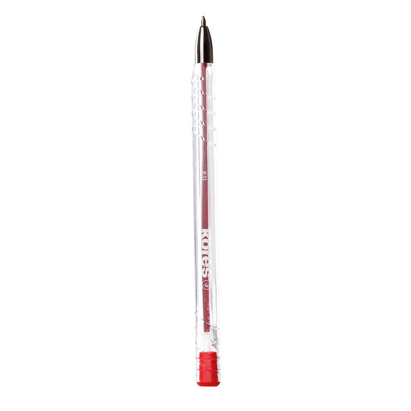 Ручка шариковая Kores К1 691267, красная, 1,2 мм, 1 шт.