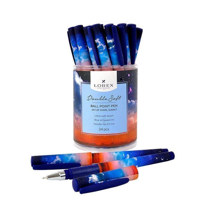 

Ручка шариковая LOREX Sky of Stars Sunset LXOPDS-SS1, синяя, 0,7 мм, 1 шт.