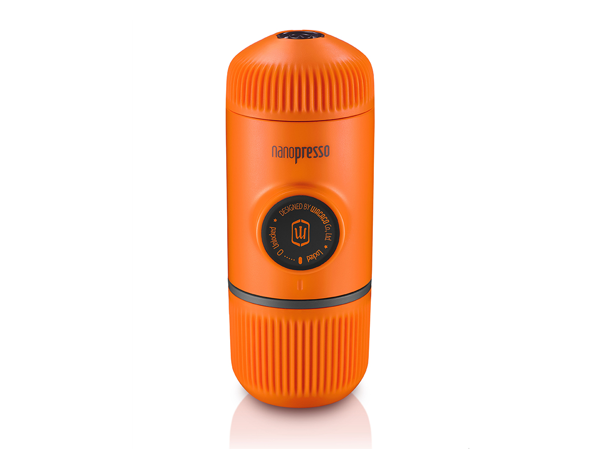 фото Ручная мини-кофемашина wacaco (nanopresso-orangepatrol), молотый кофе, оранжевый