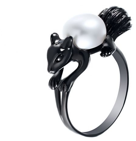 

Кольцо из серебра с жемчугом р. 18 Джей Ви KR160157, KR160157