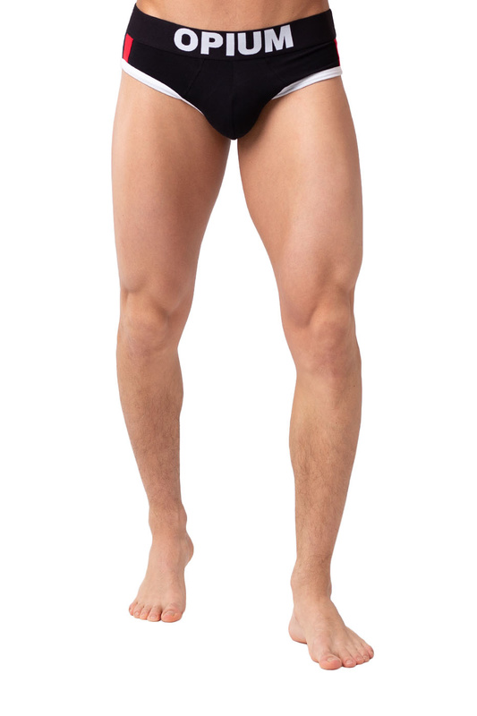 

Трусы мужские OPIUM R137 черные 2XL, Черный, R137
