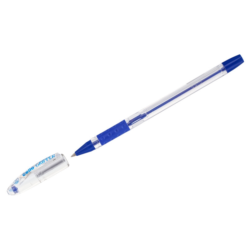 Ручка шариковая Cello Gripper 1 474, синяя, 0,5 мм, 1 шт.