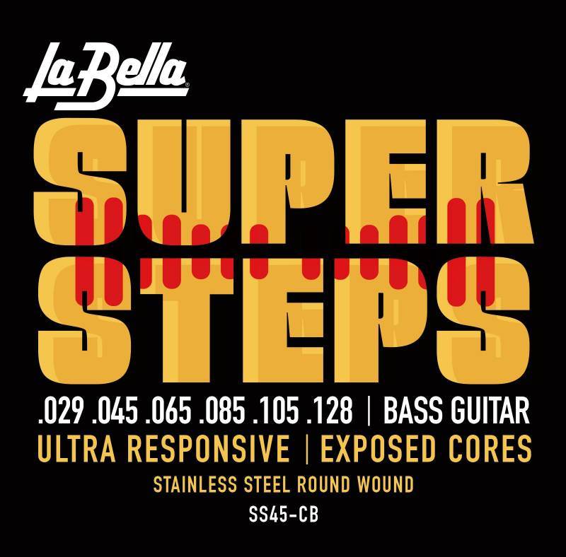 

Струны для бас-гитары LA BELLA SS45 CB