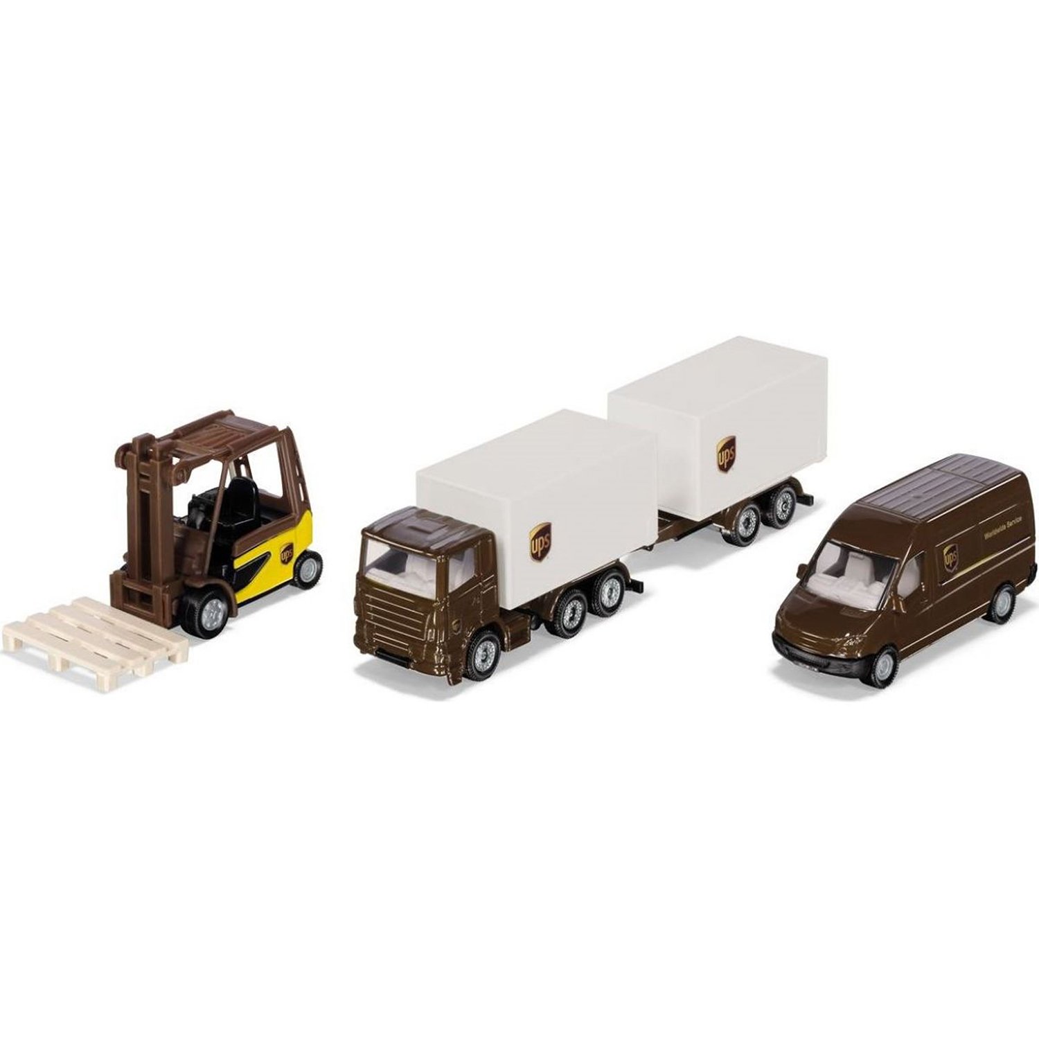 Набор транспорта Siku Служба доставки UPS