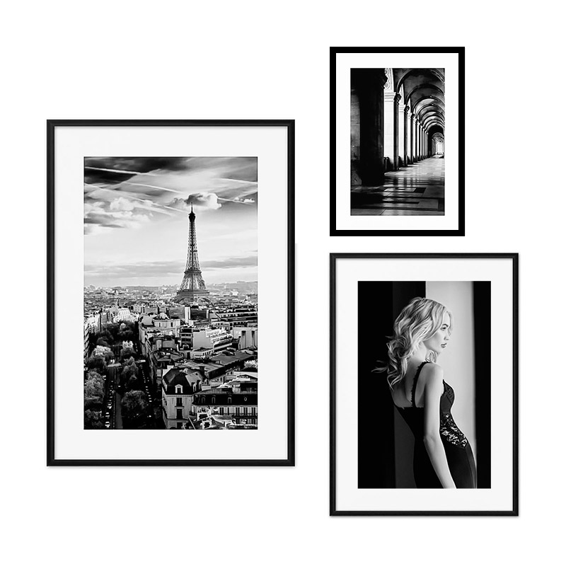 фото Набор постеров коллаж fashion №52 110х100 см дом корлеоне