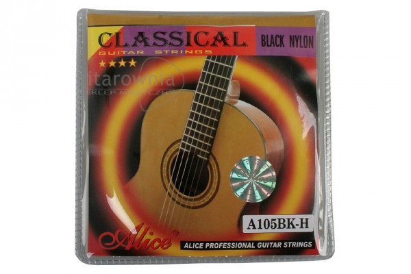 Струны для классической гитары ALICE A105BK-H