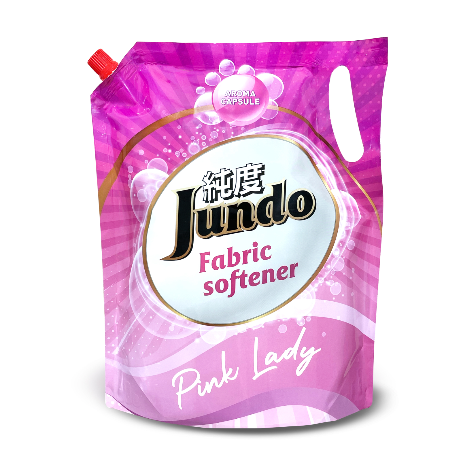 

Кондиционер для стирки белья Jundo Pink Lady Aroma Capsule 100 стирок 2 л, Pink lady