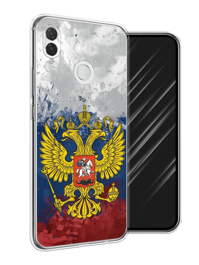 

Чехол Awog на Huawei P Smart Plus "РФ", Белый;синий;красный, 68250-5