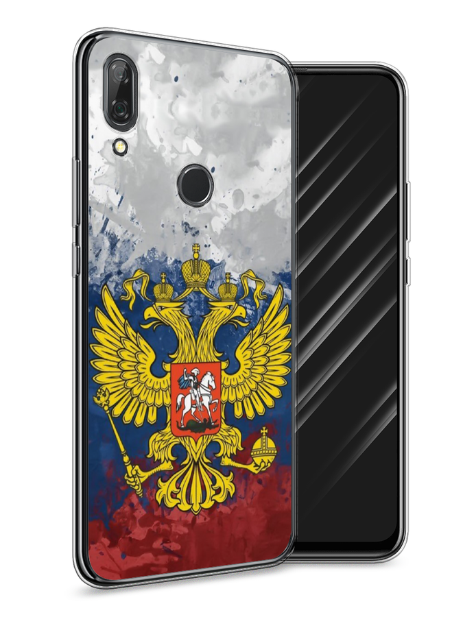 

Чехол Awog на Huawei P Smart Z "РФ", Белый;синий;красный, 69450-5