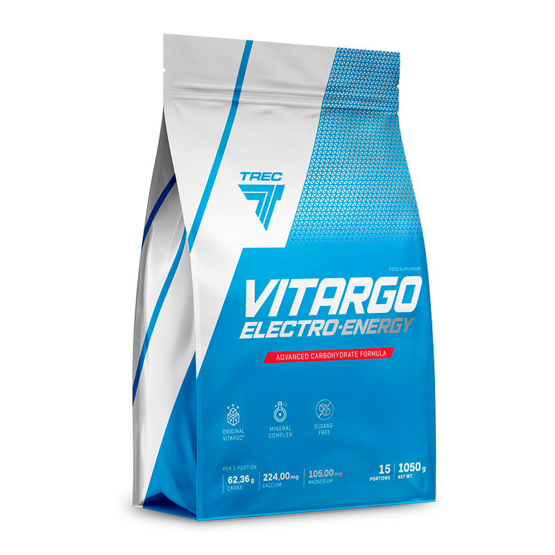 фото Изотоник trec nutrition vitargo, 1050 г, апельсин