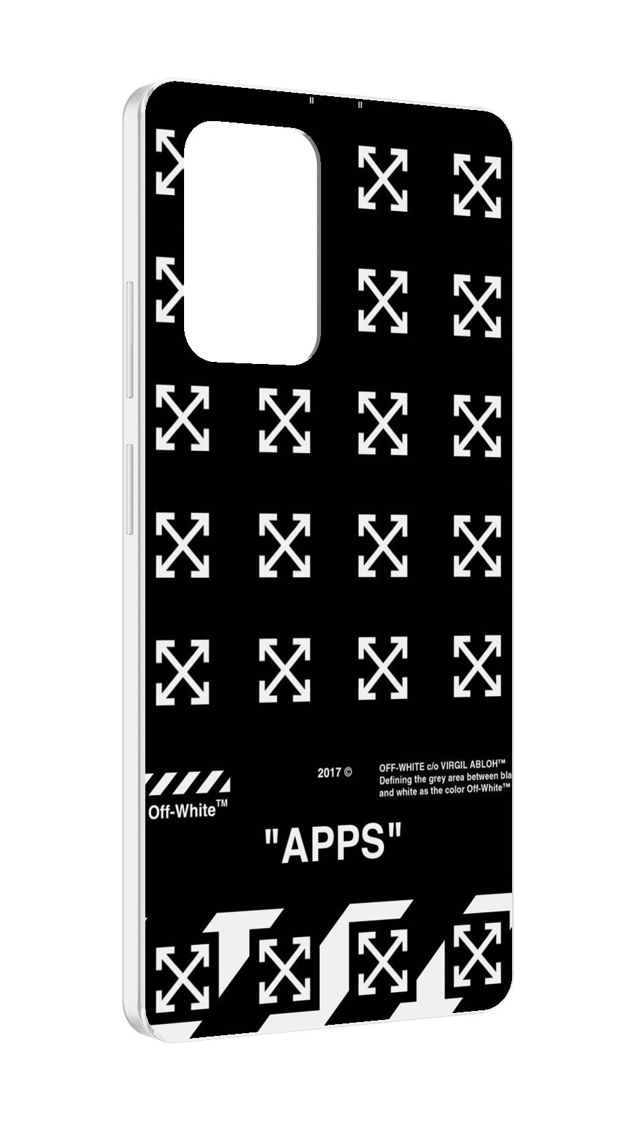 

Чехол MyPads оф-вайт-значки для ZTE Blade V40 Pro, Tocco