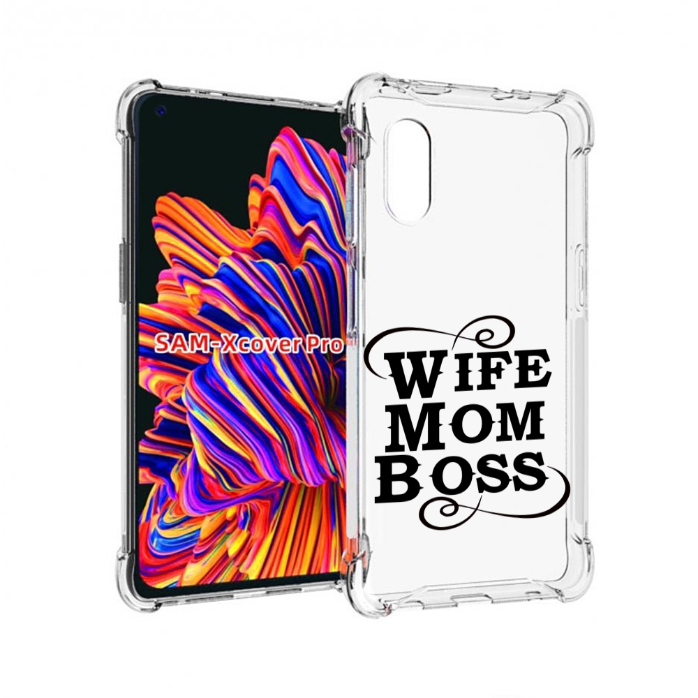 

Чехол MyPads жена-мама-босс для Samsung Galaxy Xcover Pro 1, Прозрачный, Tocco