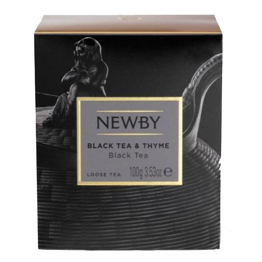 

Чай черный Newby С чабрецом, с добавками, листовой, 100 г