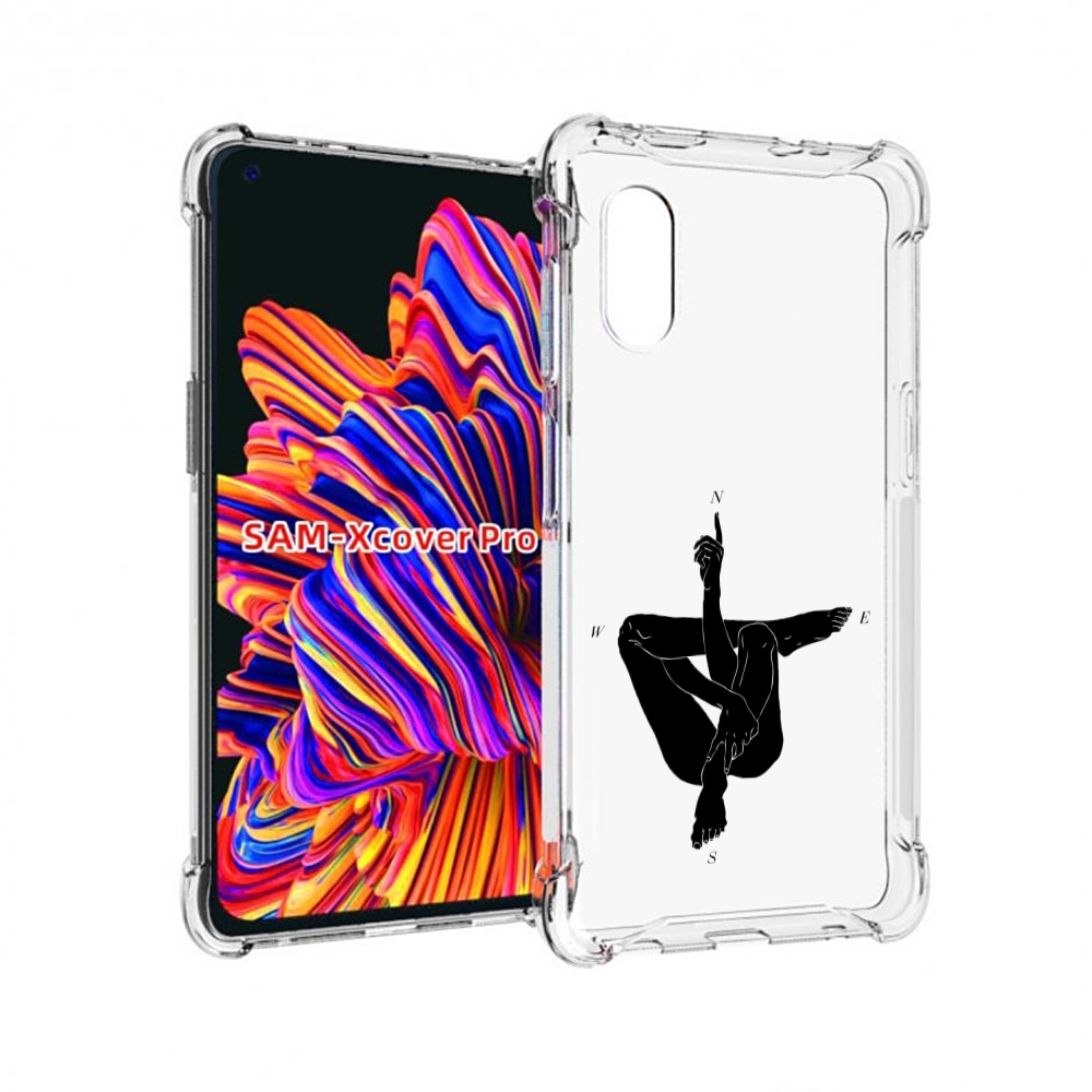 

Чехол MyPads живой компас для Samsung Galaxy Xcover Pro 1, Прозрачный, Tocco