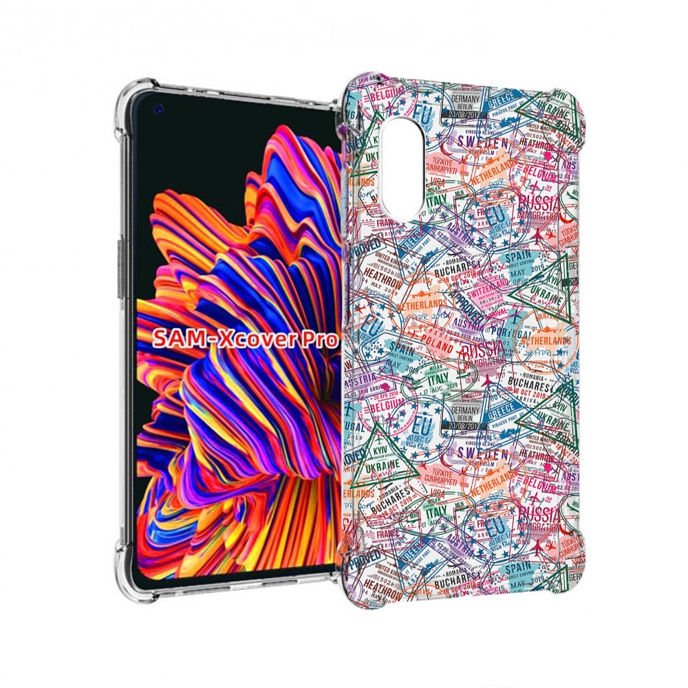 

Чехол MyPads загранчехол для Samsung Galaxy Xcover Pro 1, Прозрачный, Tocco