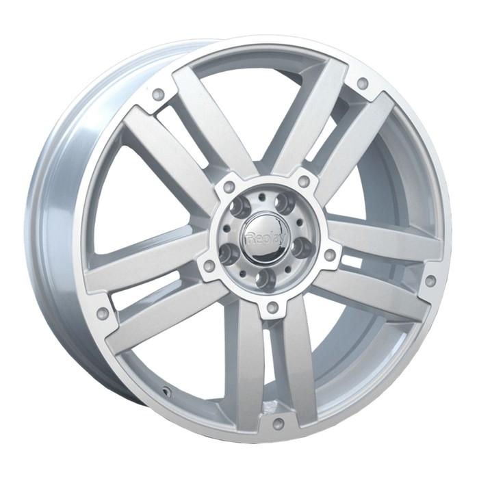 

Диск 8x18/5x112 ET50 D66,6 MR81 GMF (конус, MB001) 880 кг, Серебристый