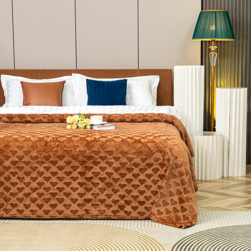 

Плед Dilya Home 180х200 см коричневый, 4