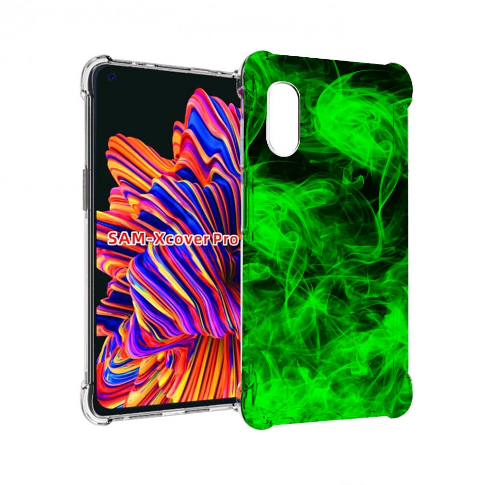

Чехол MyPads зеленый-дымок для Samsung Galaxy Xcover Pro 1, Прозрачный, Tocco