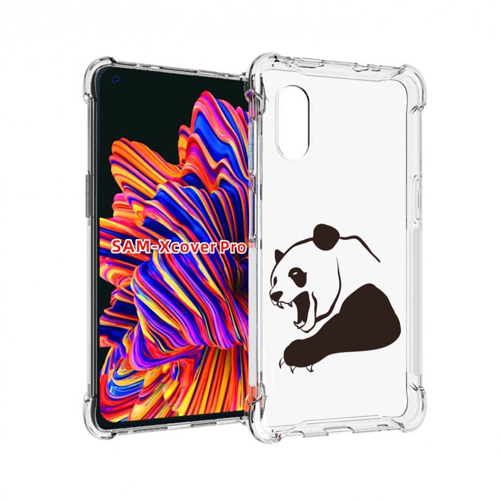 

Чехол MyPads злая-панда для Samsung Galaxy Xcover Pro 1, Прозрачный, Tocco