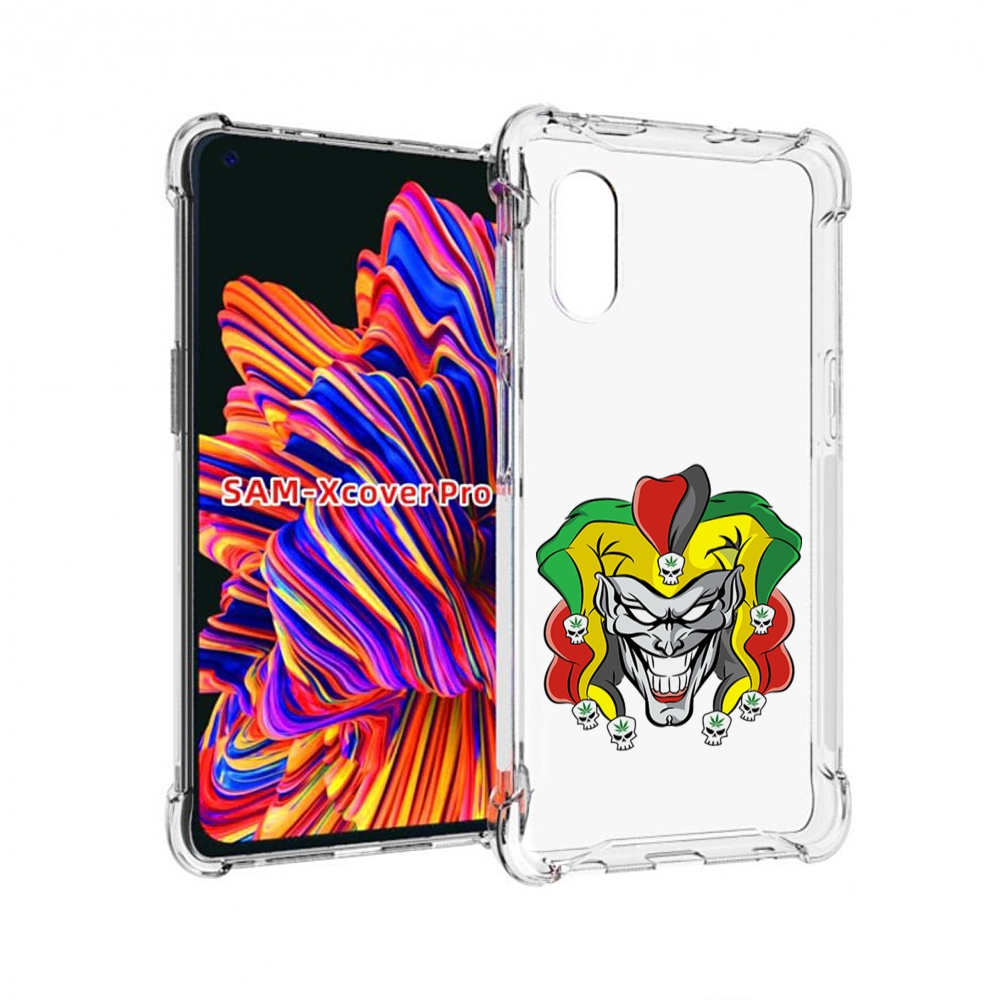 

Чехол MyPads злодей-клоун для Samsung Galaxy Xcover Pro 1, Прозрачный, Tocco