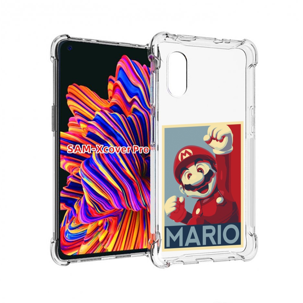 

Чехол MyPads злой марио для Samsung Galaxy Xcover Pro 1, Прозрачный, Tocco