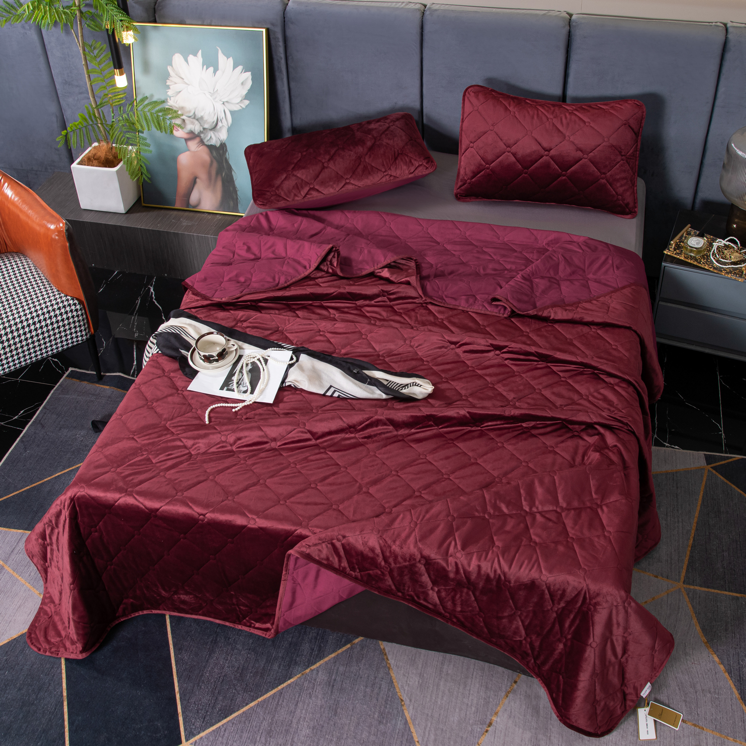 Покрывало Viva-Home Textile OVF033 220160 см 6095₽