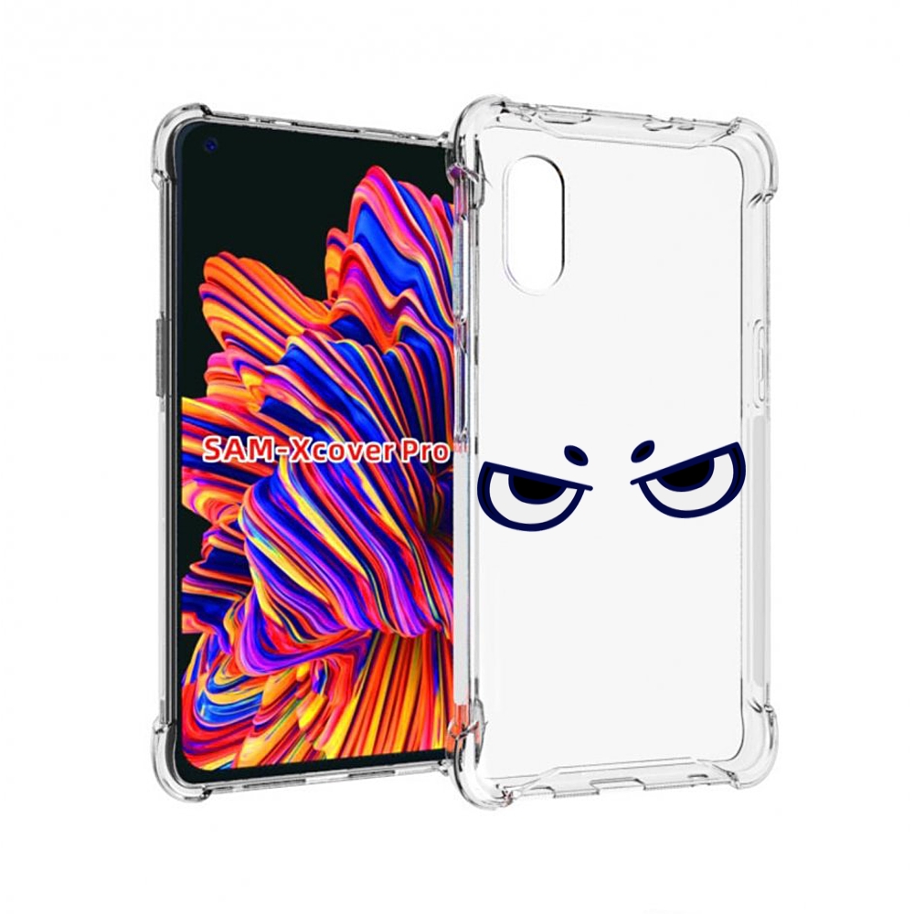 

Чехол MyPads злые-глазки для Samsung Galaxy Xcover Pro 1, Прозрачный, Tocco