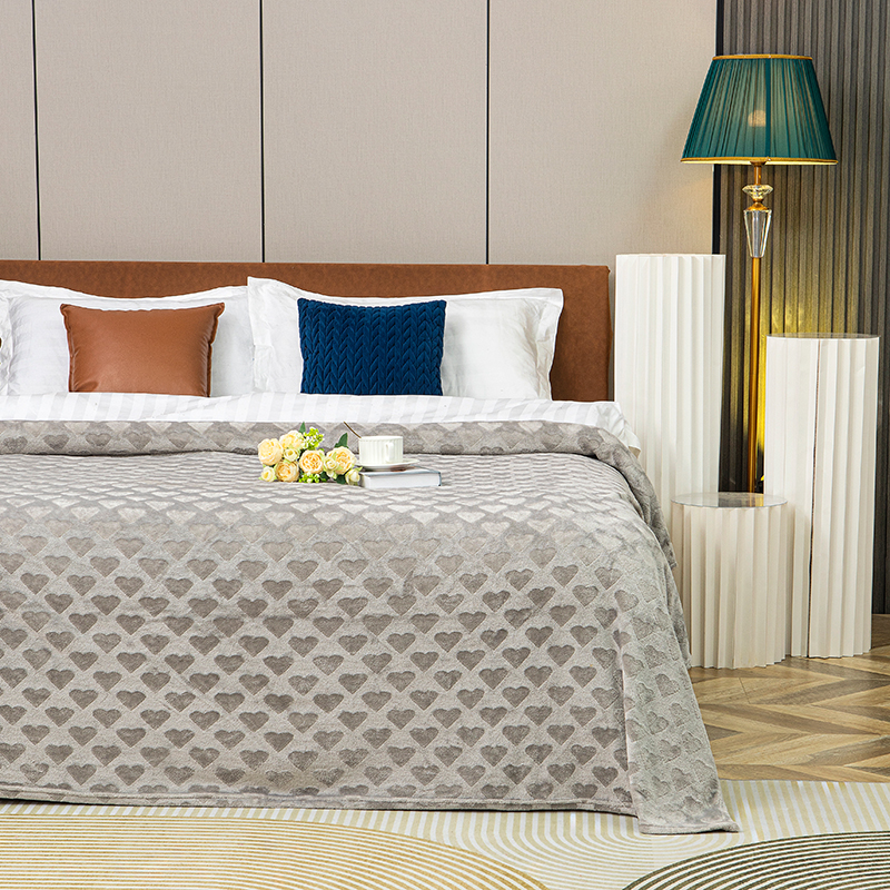 

Плед Dilya Home 200х220 см серый, 4