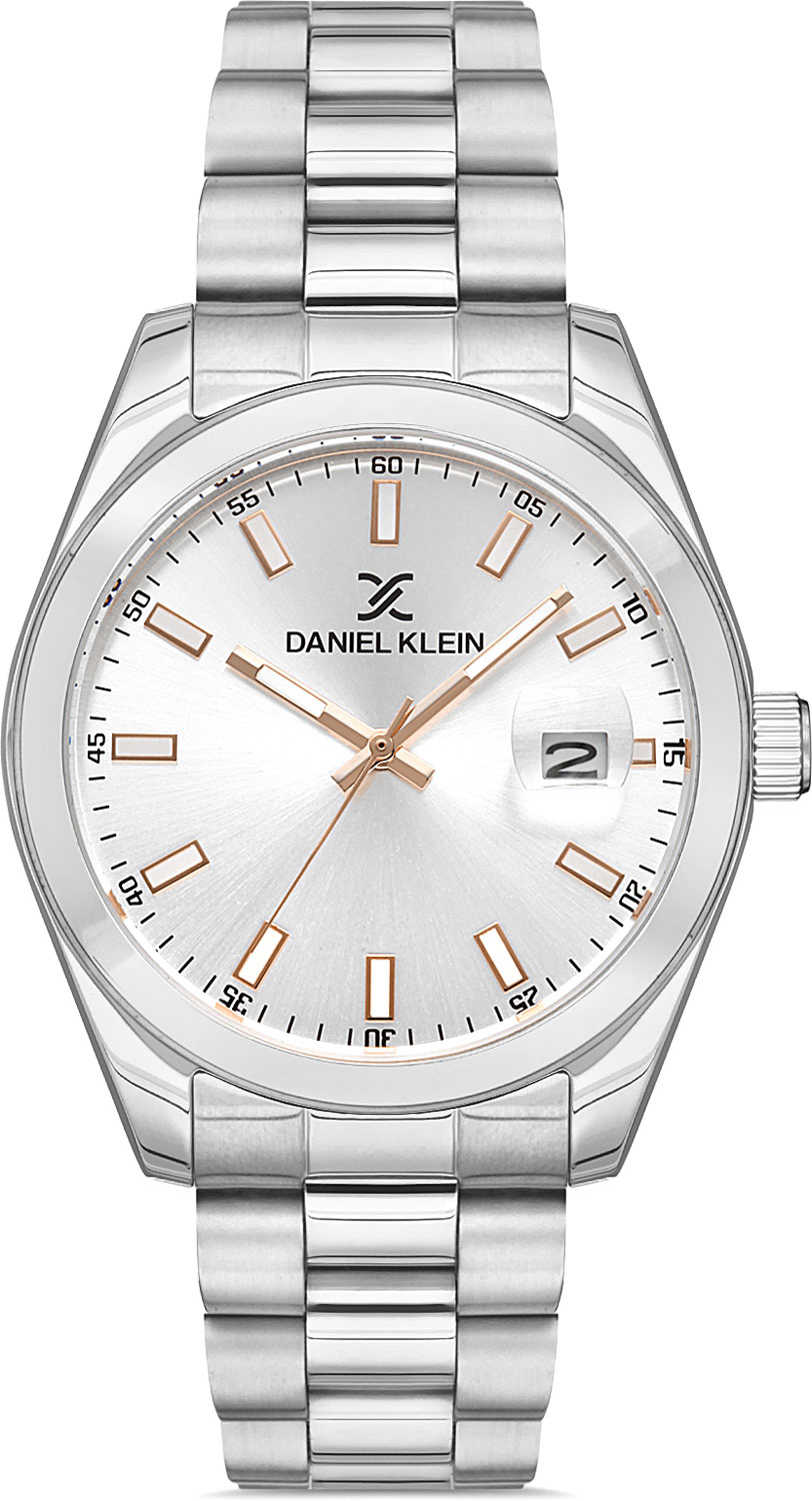 фото Наручные часы мужские daniel klein dk.1.12917-1 серебристые