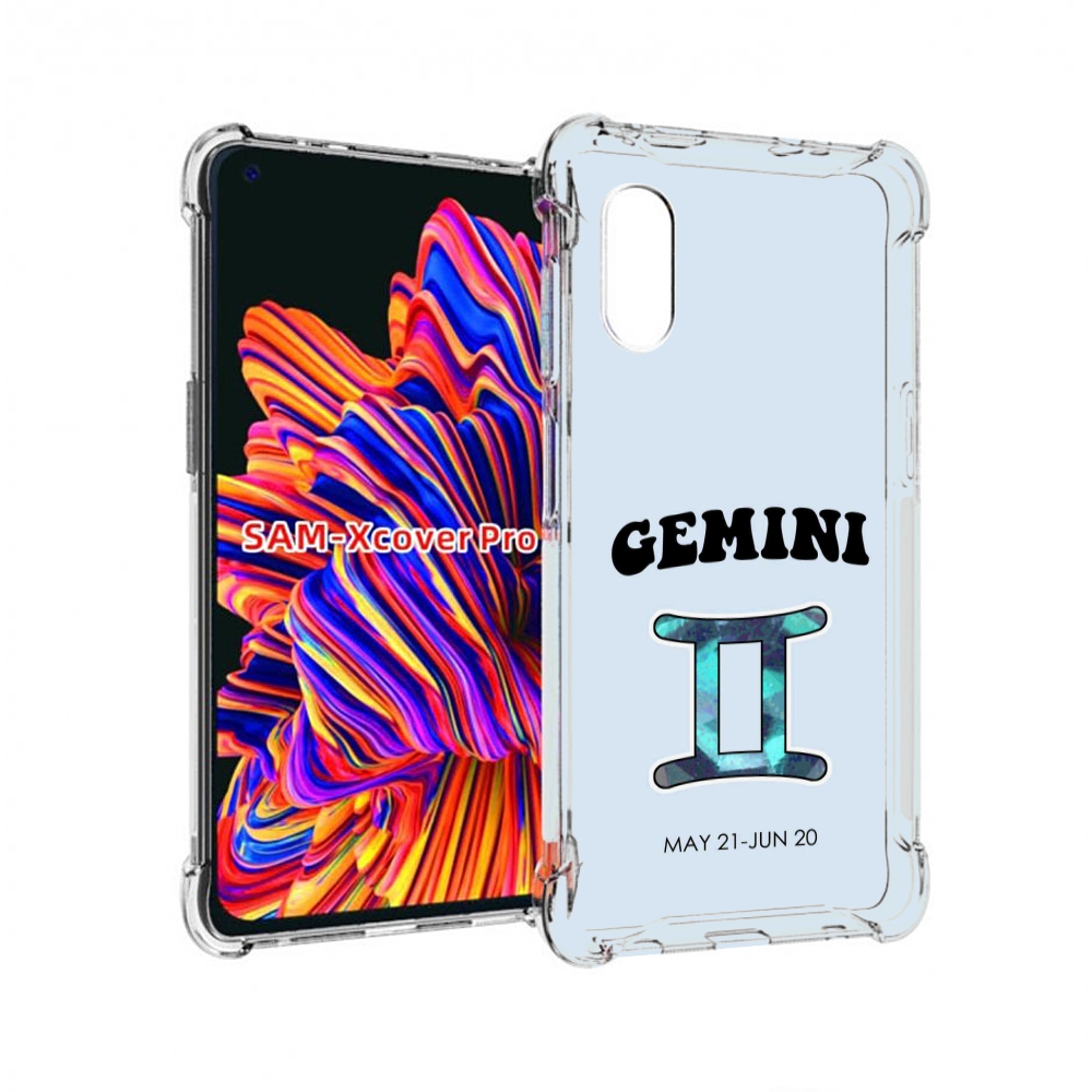 Чехол MyPads знак зодиака близнецы 1 для Samsung Galaxy Xcover Pro 1