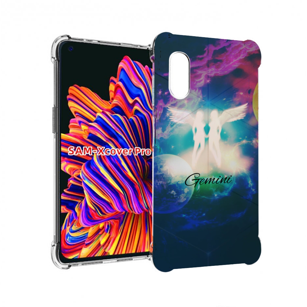 

Чехол MyPads знак зодиака близнецы 3 для Samsung Galaxy Xcover Pro 1, Прозрачный, Tocco