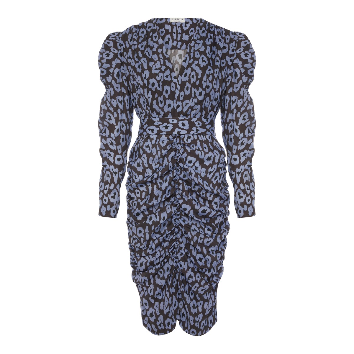 

Платье женское Silque Moscow 27117 голубое S/M, Голубой, 27117