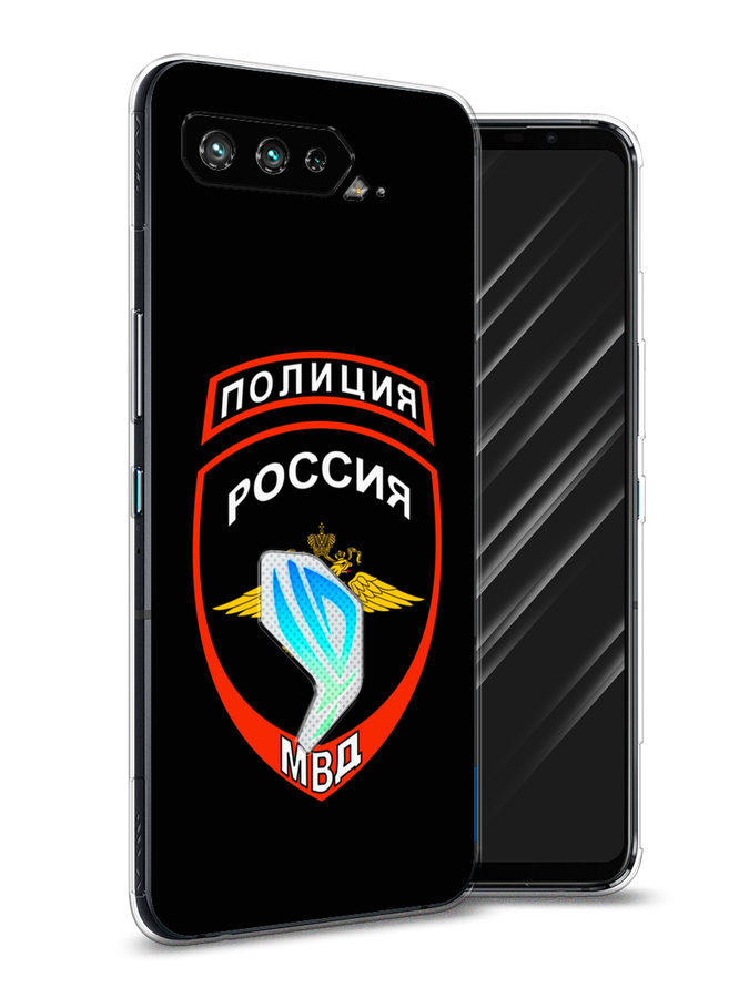 

Чехол Awog на Asus ROG Phone 5S "Полиция шеврон", Черный;красный;белый, 44550-5