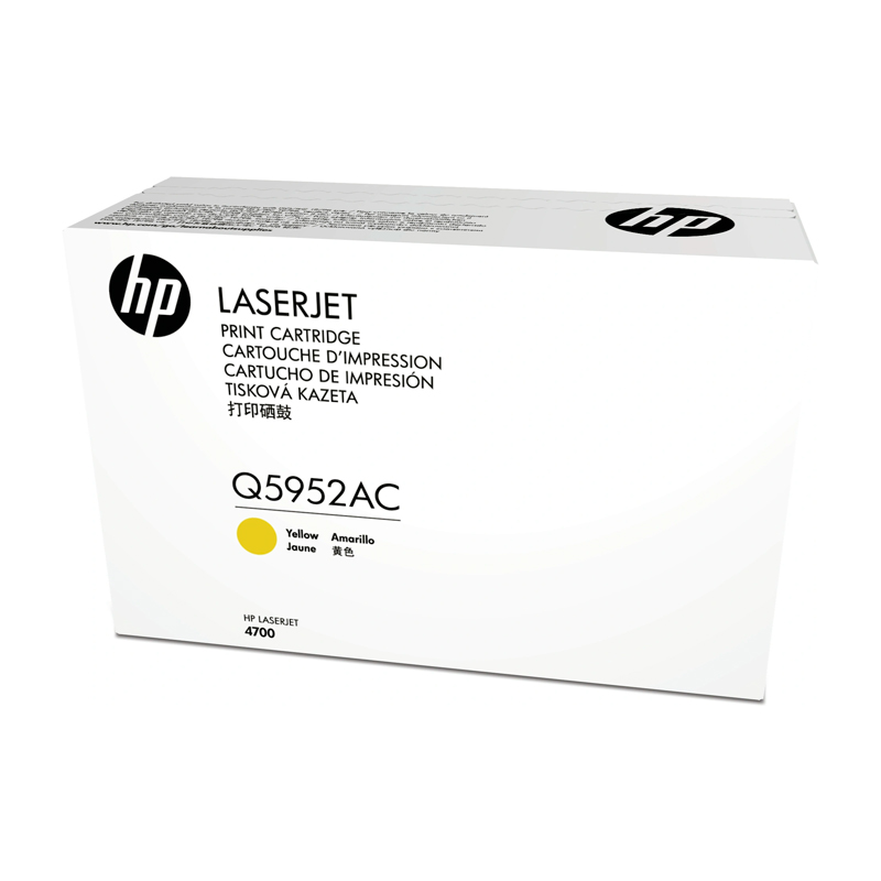 

Картридж для лазерного принтера HP (Q5952AC) желтый, оригинальный
