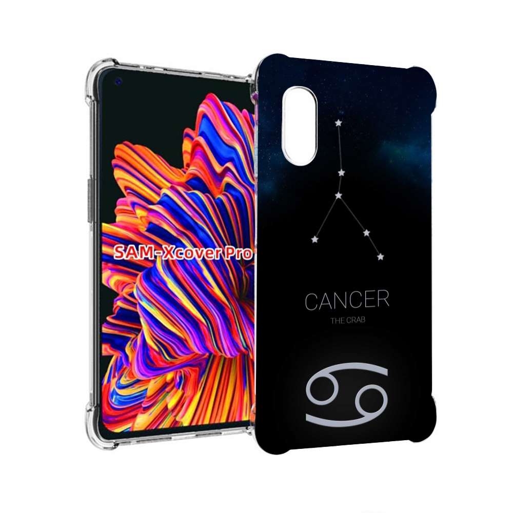 

Чехол MyPads знак зодиака рак 2 для Samsung Galaxy Xcover Pro 1, Прозрачный, Tocco