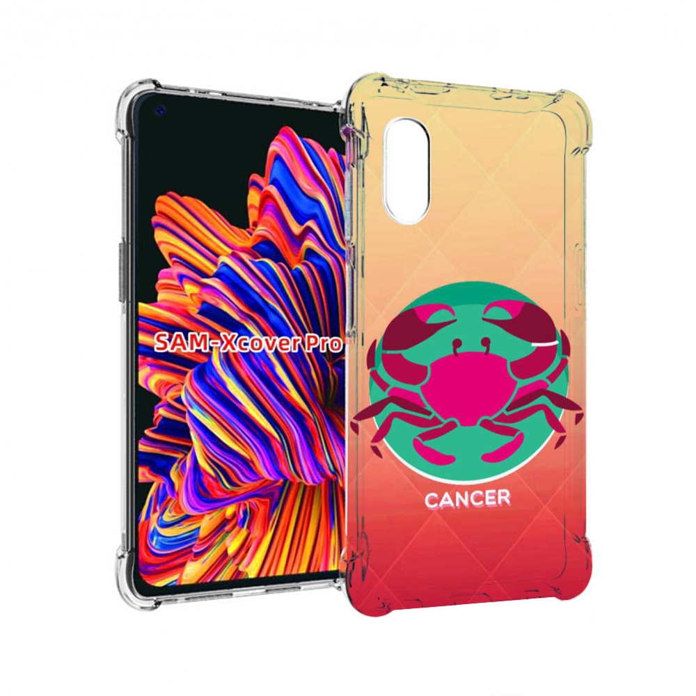 

Чехол MyPads знак зодиака рак 4 для Samsung Galaxy Xcover Pro 1, Прозрачный, Tocco