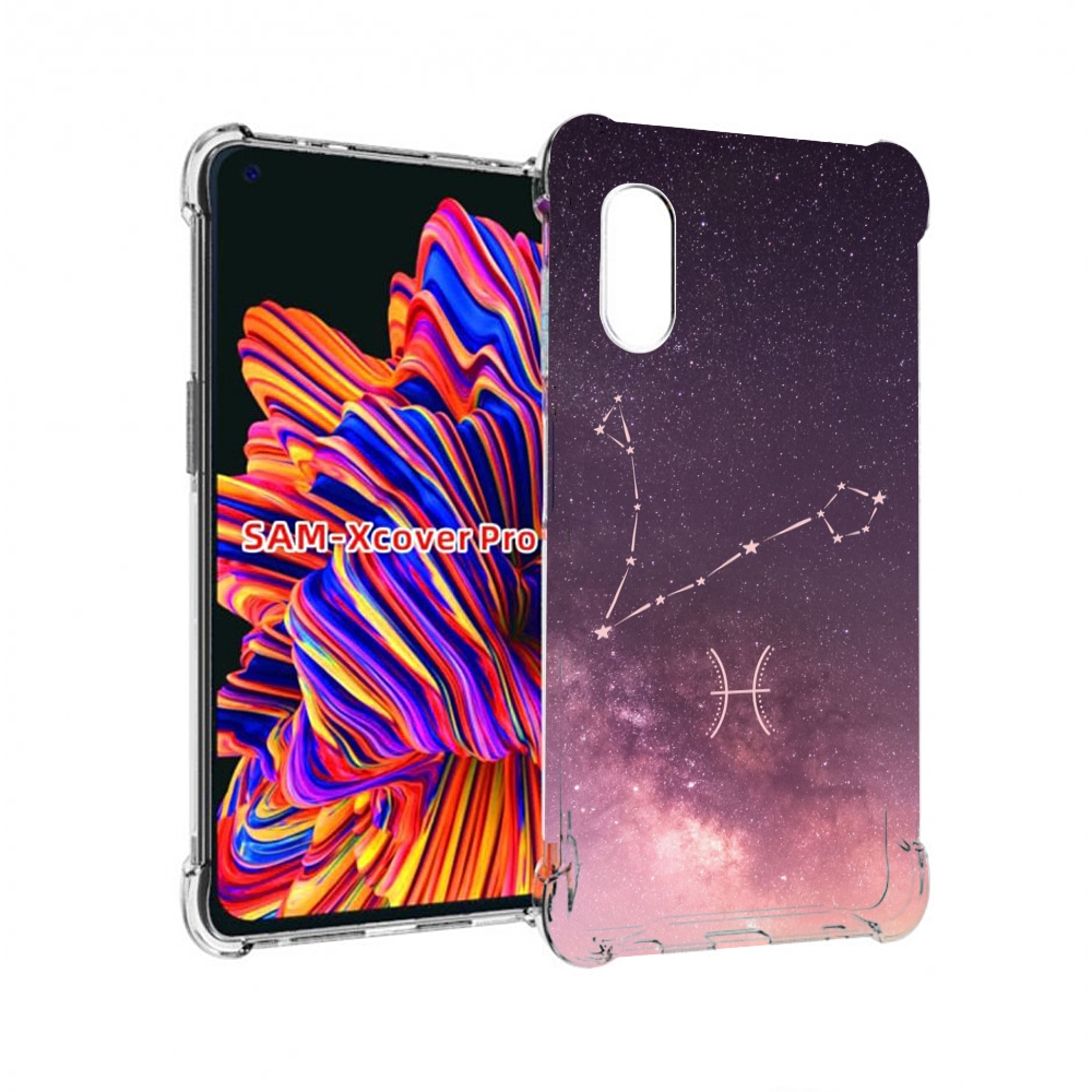 Чехол MyPads знак зодиака рыбы 5 для Samsung Galaxy Xcover Pro 1