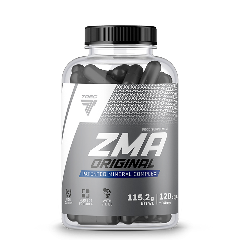 фото Витаминно-минеральный комплекс trec nutrition zma original 120 капсул