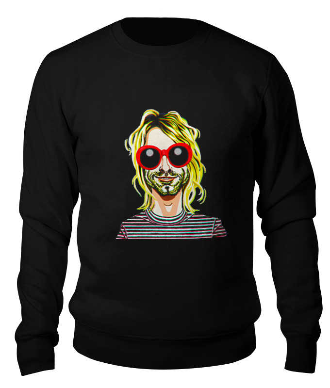 

Свитшот Printio Nirvana черный 2XL, Nirvana
