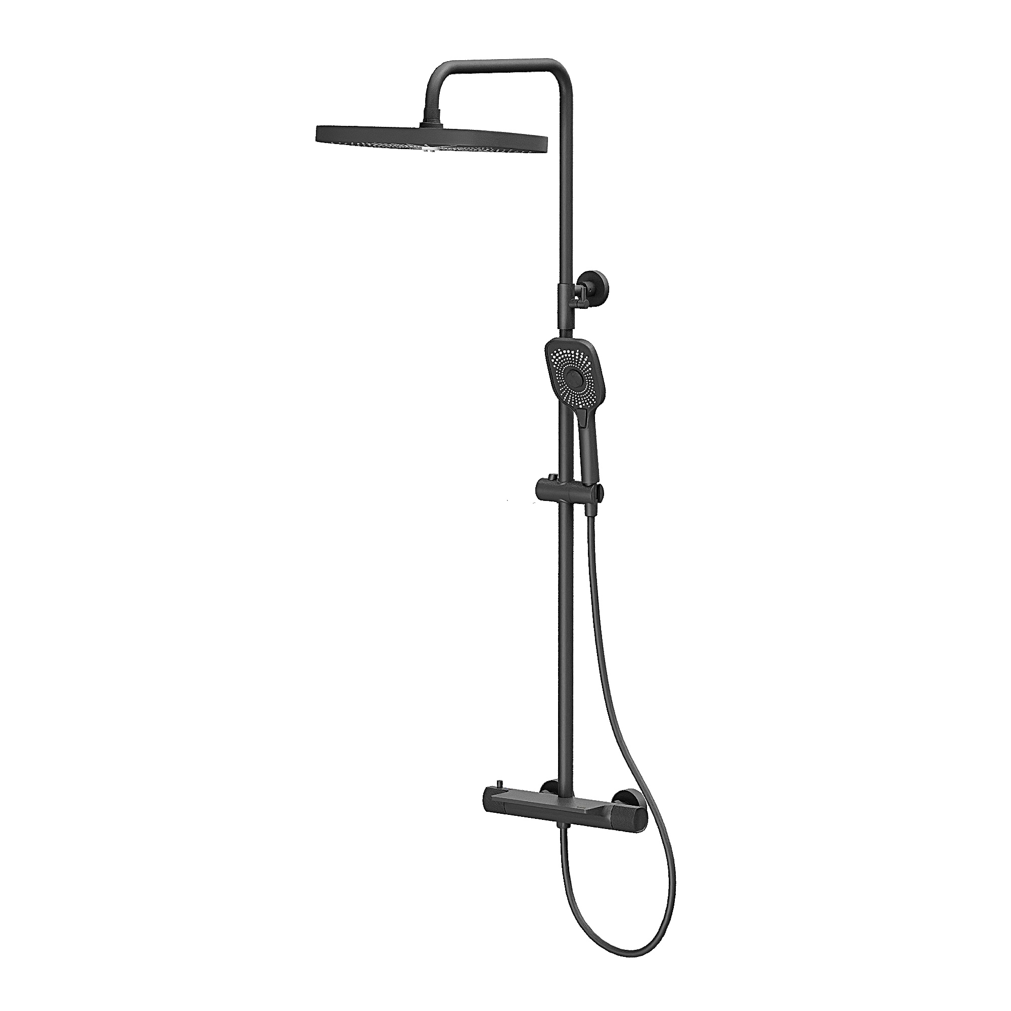 

Душевая система Kohr THERMOSTATIC SUN с термостатом черный 1WN180300DB-0000A, Thermostatic Sun 1WN180300